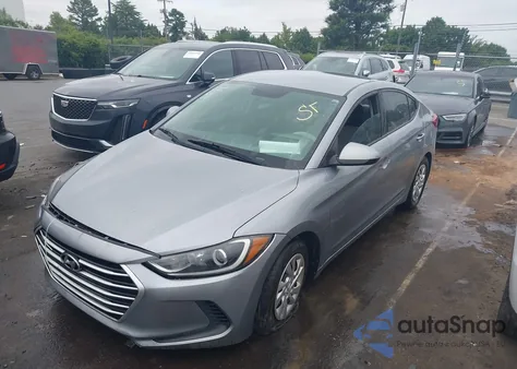 2017 Hyundai Elantra Se from USA, damaged, VIN 5NPD74LF1HH105956